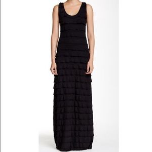Max Studio Ruffle Maxi Dress